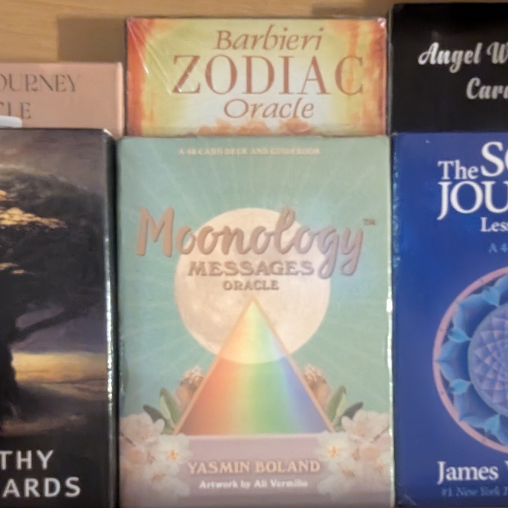 Mystery Oracle Or Tarot Card Deck
